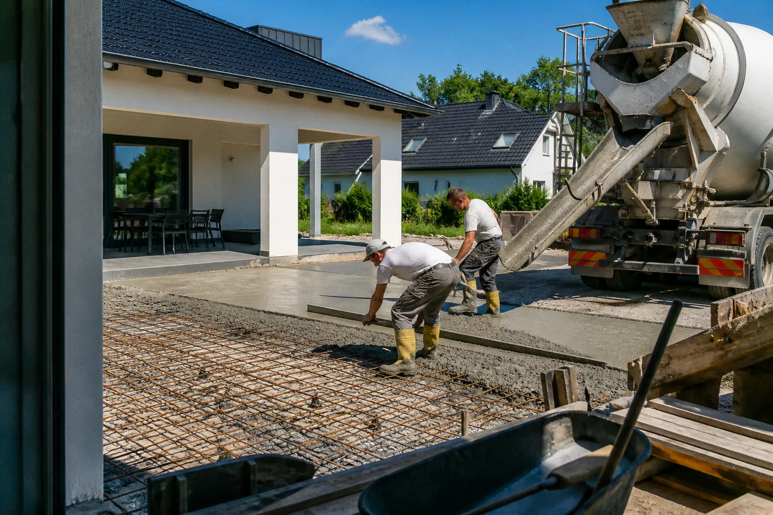 Betonarbeiten am Haus: Warum kostenlose Kostenschätzungen oft trügen
