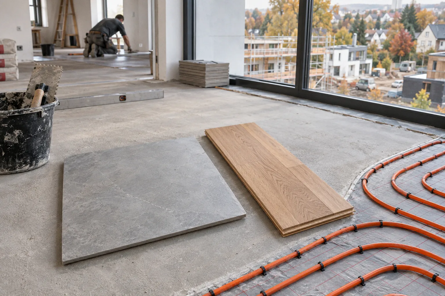 Bodenbelag für Fußbodenheizung: Die besten Optionen im Altbau