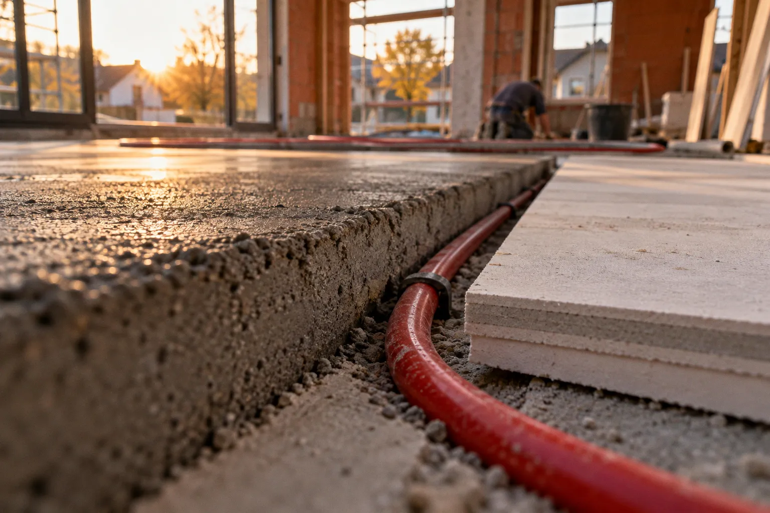 Estrich für Fußbodenheizung: Welches System passt zum Altbau?