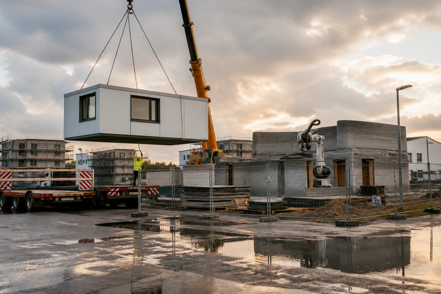Modulares Bauen und 3D-Druck: Was Bauherren von neuen Technologien lernen können