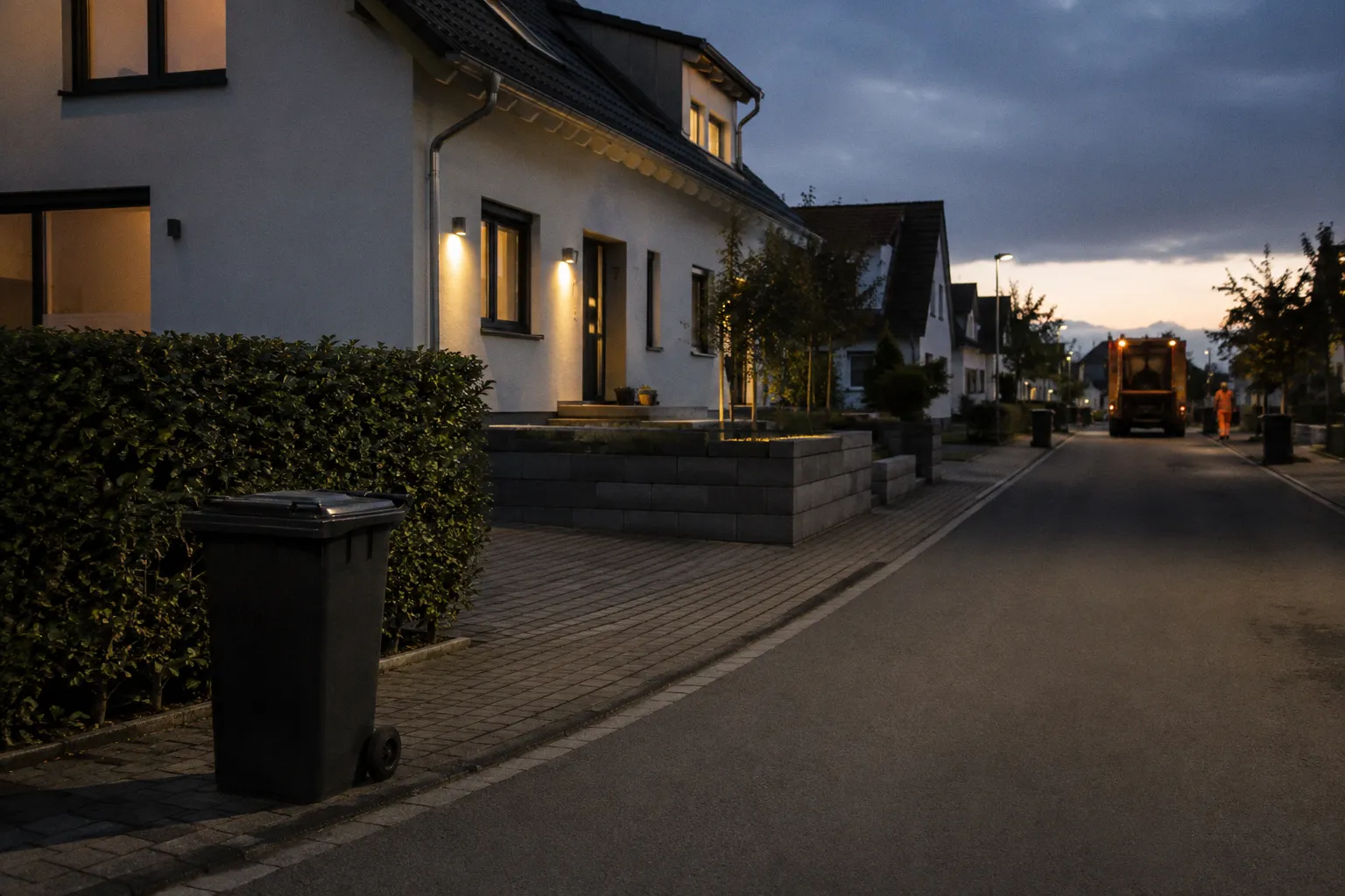 Smart Home beim Hausbau: Warum Sie Müllkalender und Netzwerk früh planen müssen