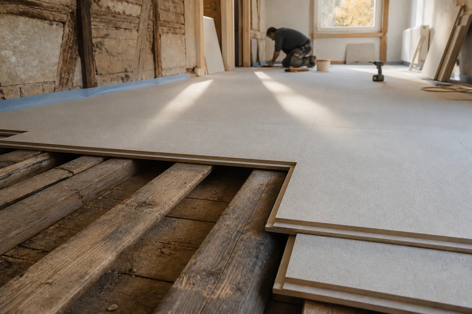 Trockenestrich im Altbau: Lohnt sich der Mehrpreis?